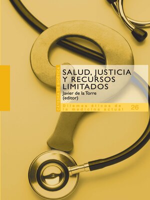 cover image of Salud, justicia y recursos limitados